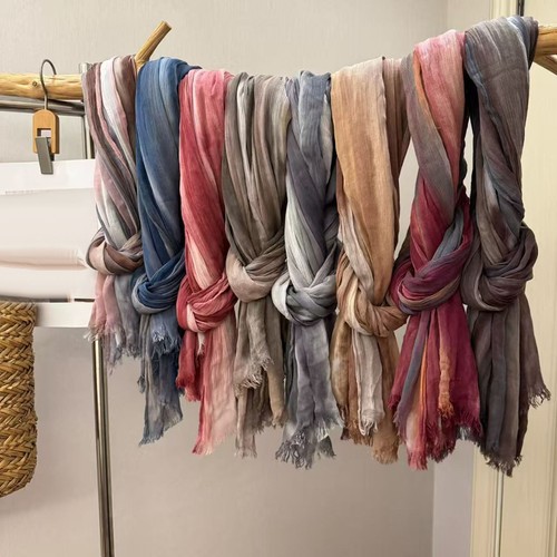 Coton lin couleur gradient - couleur,
