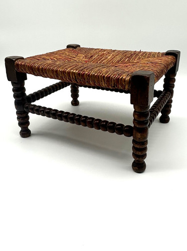 Tabouret repose pieds bois - tabouret,