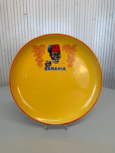 Assiette publicitaire vintage - assiette,