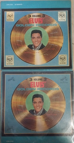 Elvis presley gold record - gold,