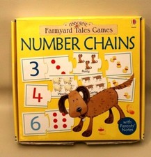 Usborne Apple Farm Characters Figures Educational Puzzle