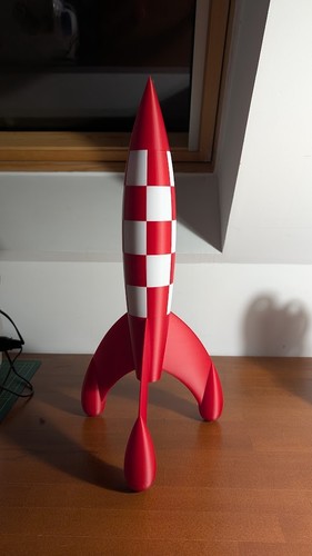 Lot fusée tintin - +, sous