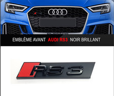LOGO AUDI RS3 CALANDRE NOIR