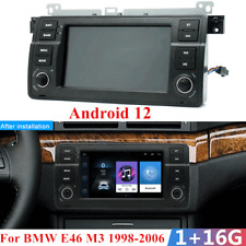 7'' Android 12 Stereo Radio GPS Head Unit For BMW E46 M3 1998-2006 Factory Style