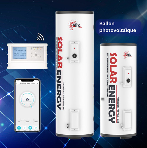 Chauffe eau solaire - chauffe, pv