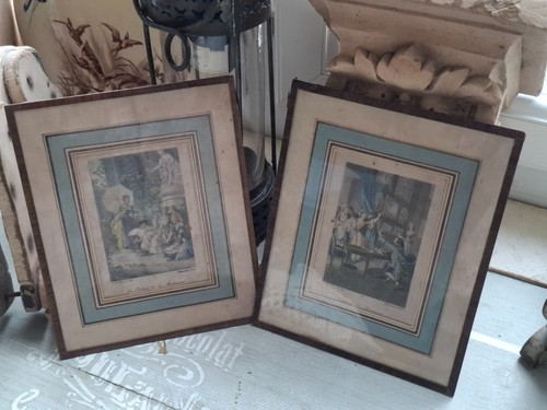 Petites gravures anciennes - 2,