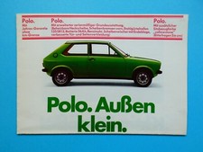 Brochure / Catalogue / Brochure - VW Polo I (Type 86) - Polo and Polo L - 03/75