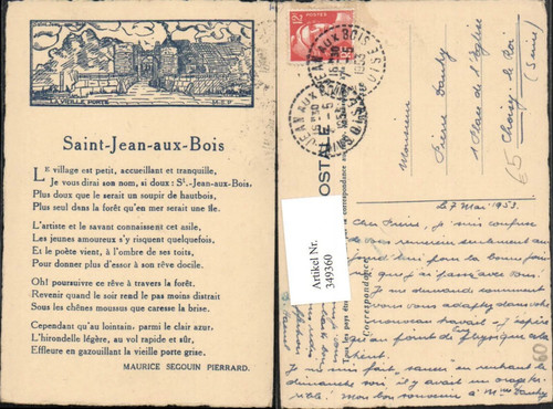 349360 künstler picardie - ak,