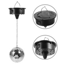  Boule A Facette Disco Qui Tourne Lumineuse Lumière Décor De Boules