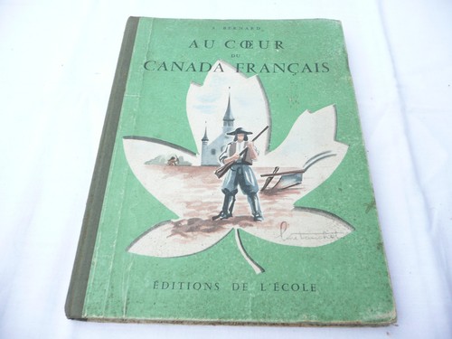 Ancien livre école coeur - au,