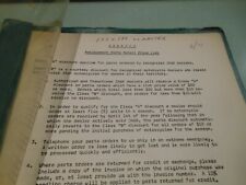 Jawa OEM 125 - 175cc Oil Master 1971 PARTS Price List Catalog 