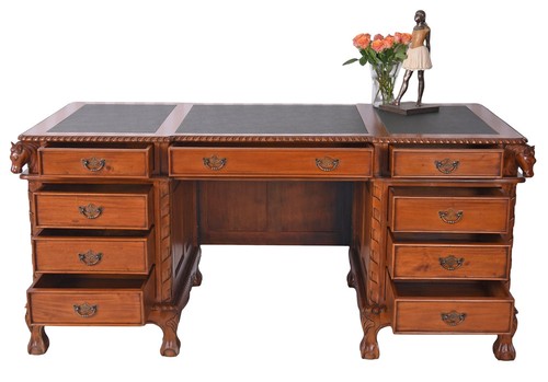 Bureau chef acajou - bureau, en