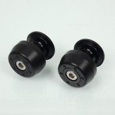 Diabolo pion de bras oscillant M8x1.25 noir protection pour béquille stand moto