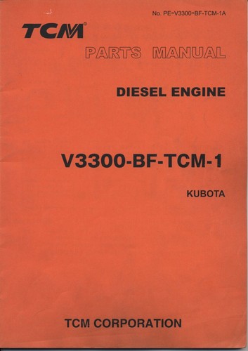 Tcm kubota engine v3300 bf - kubota,