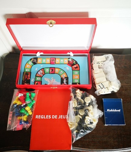Vintage coffret valise - coffret, jeux