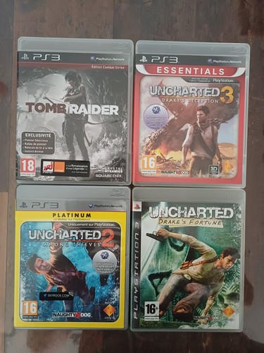 Jeux playstation uncharted - playstation, 3