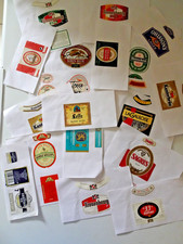 Lot de 19 étiquettes de