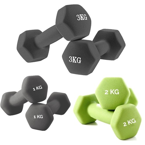 Set haltères hexagonaux - 6,