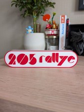 Logo décoratif 205 RALLYE