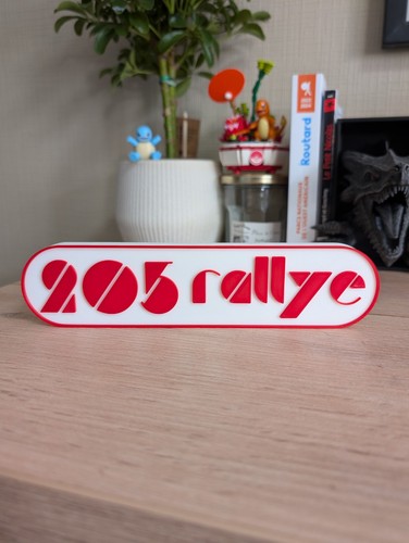 Logo décoratif 205 rallye - logo,