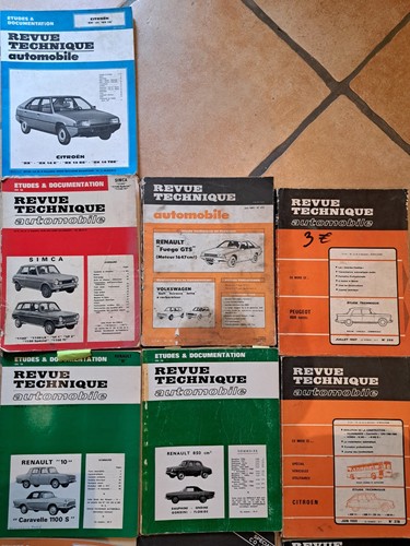 Revue technique automobile - revue,