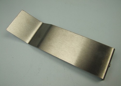 Plat acier inoxydable - plat,
