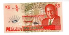 MALAWI Billet 5 KWACHA 1995