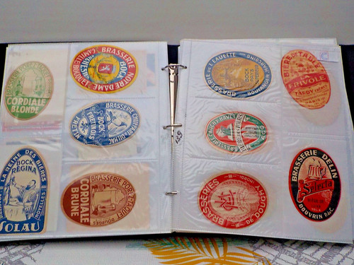 187 etiquette ancienne biere - etiquette,