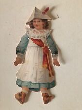 pretty bookmark child girl costume germany franz josel holler munchen