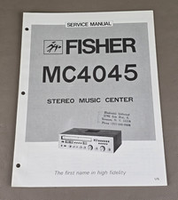 Fisher MC4045 Service Manual D-3219
