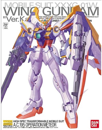Bandai wing gundam ver - ver, ka