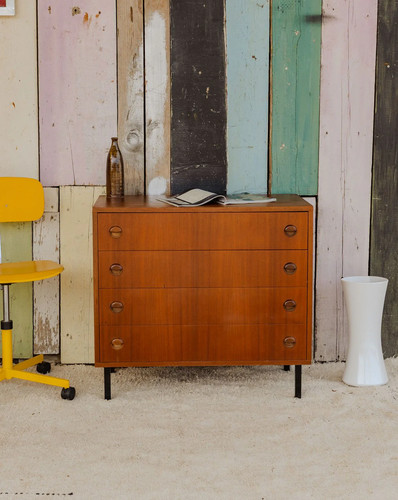 Olga commode en - en, teck