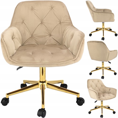 Fauteuil largo beige - beige, pied