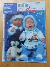 LES CREATIONS ANDREA MODE HIVER DES  POUPEES BABY BORN BARBIE ... N°0519+ CADEAU