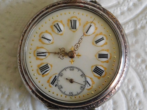 Montre gousset argent or - , et