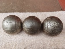 Ancienne triplette JB boule