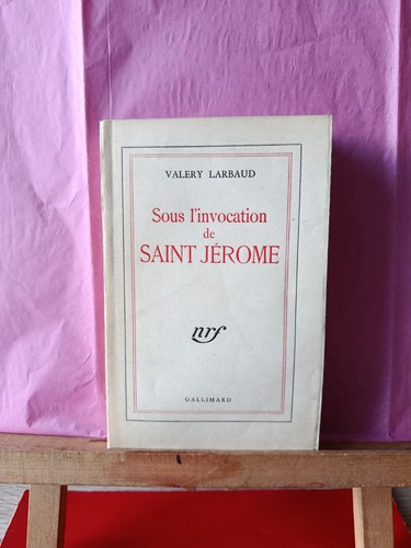 Livre valery larbaud - larbaud., sous