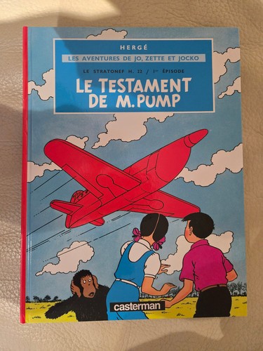 Zette jocko hergé - et, jocko.