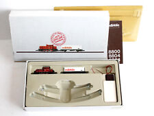 RARE MARKLIN MINI CLUB 1/220Z, BOX SET 8174 LOCOMOTIVE + WAGON + TRANSFORMER