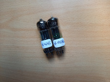 Pair Sylvania 6X4W TUBE LAMP TSF Tested 46-46 and 47-47.5/47.5ma (Metrix U61B)