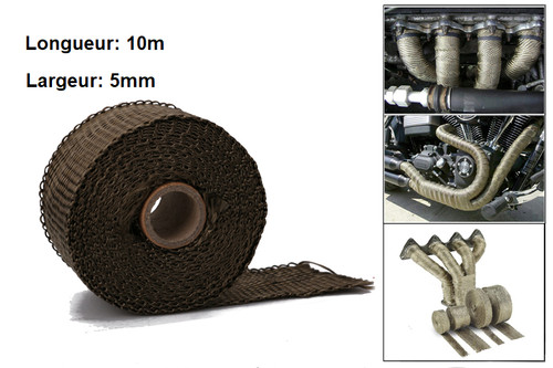 Bande 10m isolant noir - 10m,