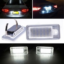 Feux Eclairage de Plaque LED Audi A3 8P A4 B6 B7 RS4 A5 A6 4F A8 S8 4E 4H Q7 4L