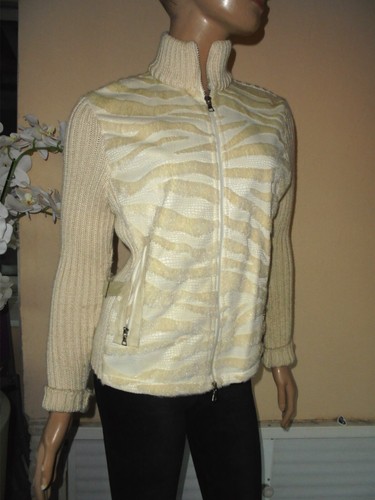 Veste gilet cardigan creme - veste,