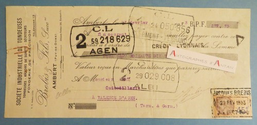 Ambert 1933 brebis - 1933,