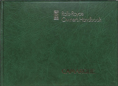 Rolls royce camargue - camargue, manuel