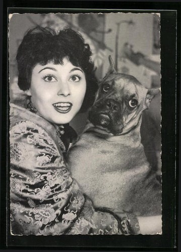 Carte postale actrice - postale, de