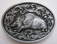 BOUCLE DE CEINTURE SANGLIER