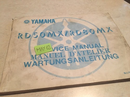 Yamaha rd50mx rd80mx 80 - yamaha, rd