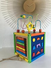 2 ⚜ Toy Wooden Activity Cubes Awakening & Activity Game Motor Cube