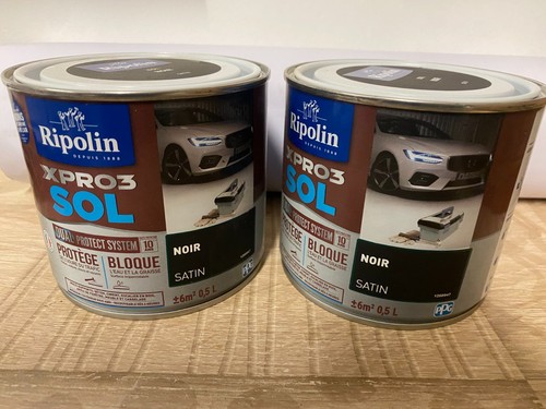 Lot pot peinture sol - de, de